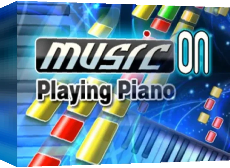 Music on - Playing Piano — box-3D (EU)