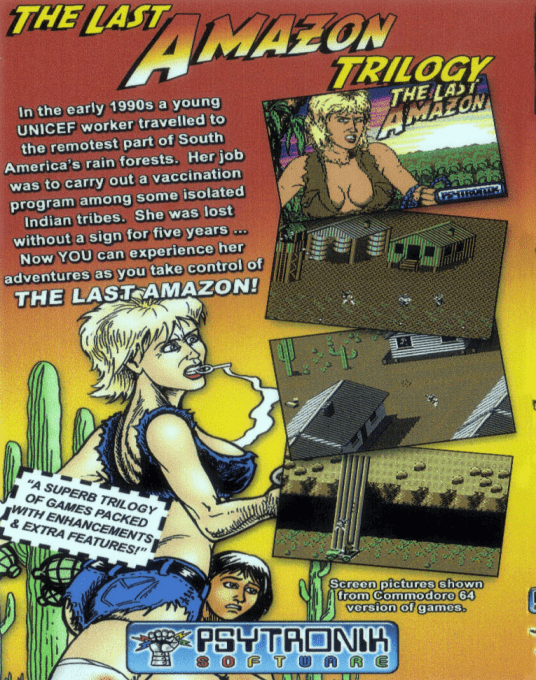 The Last Amazon Trilogy — box-2D-back (WOR)