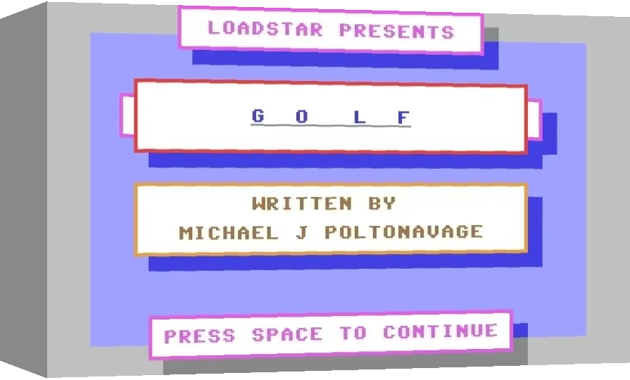 Golf — box-3D (WOR)