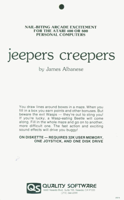 Jeepers Creepers — box-2D-back (US)