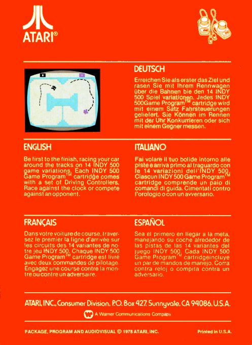 Indy 500 — box-2D-back (EU)