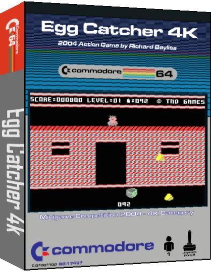 Egg Catcher 4K — box-3D (CUS)