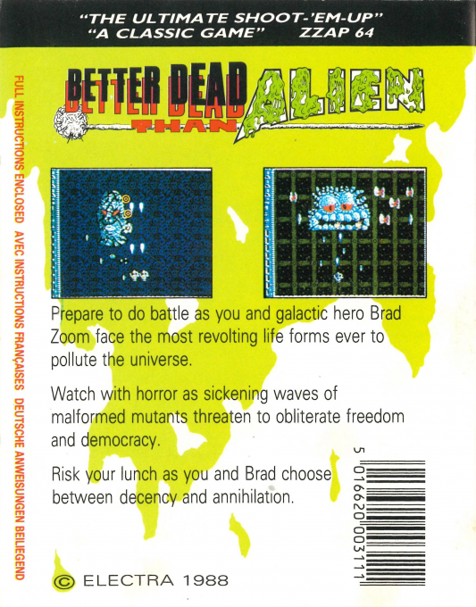 Better Dead Than Alien! — box-2D-back (EU)