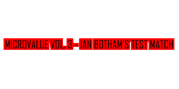 Microvalue Vol. 3 - Ian Botham's Test Match — wheel-hd (SS)