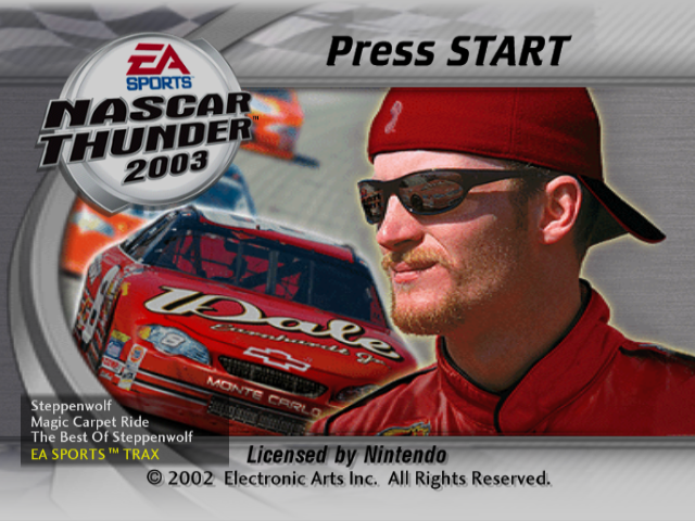 NASCAR Thunder 2003 — sstitle (US)