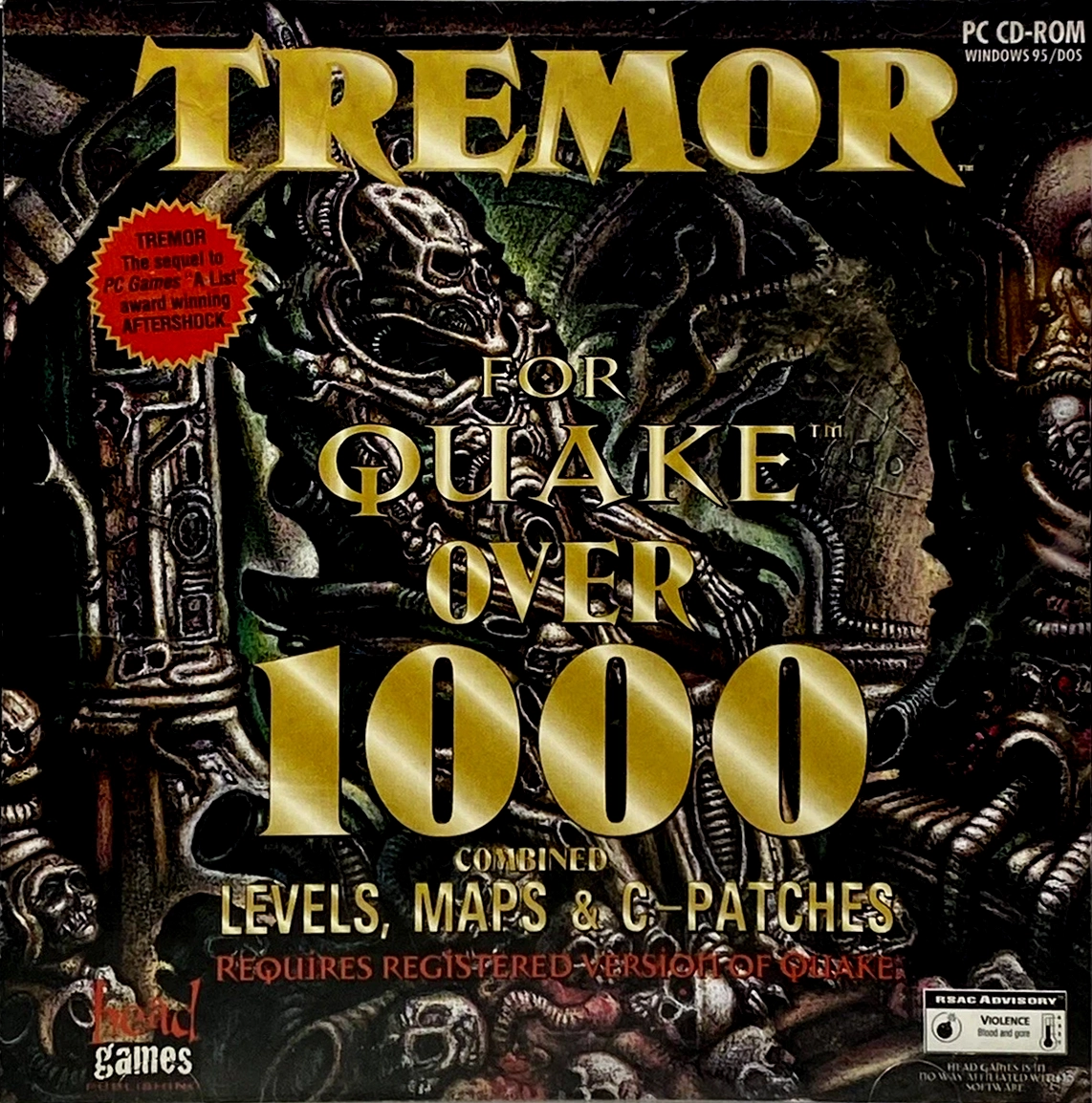 Tremor for Quake box art