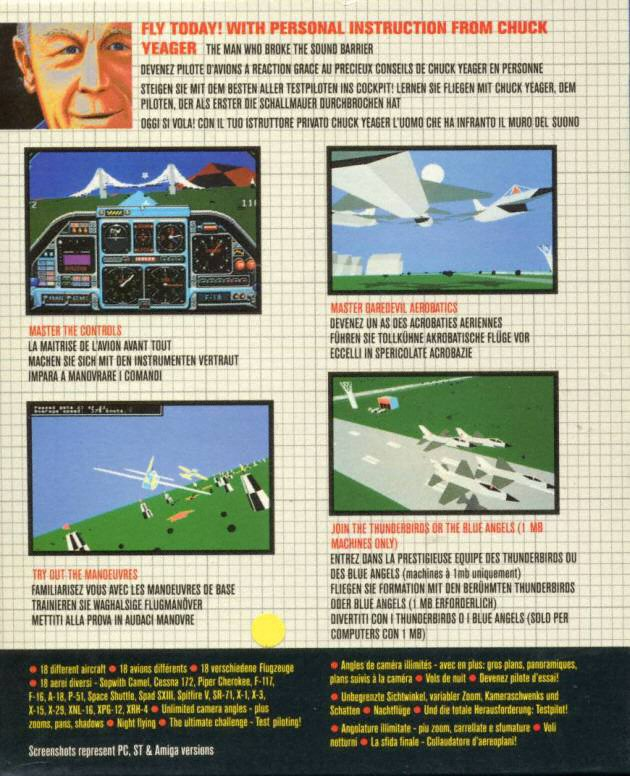 Chuck Yeager's Advanced Flight Trainer 2.0 — box-2D-back (EU)