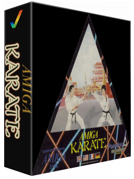 Amiga Karate — box-3D (CUS)