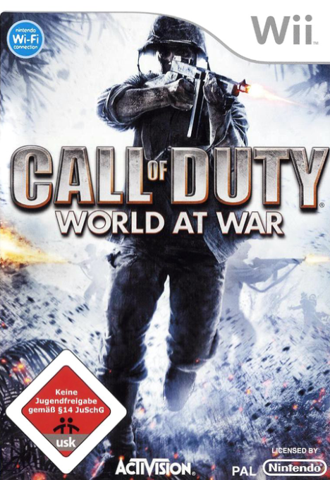 Call of Duty - World at War — box-2D (DE)