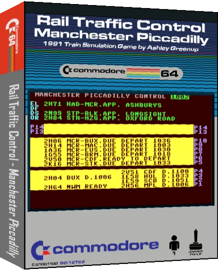 Rail Traffic Control : Manchester Piccadilly — box-3D (CUS)