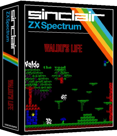 Waldo's Life — box-3D (SS)