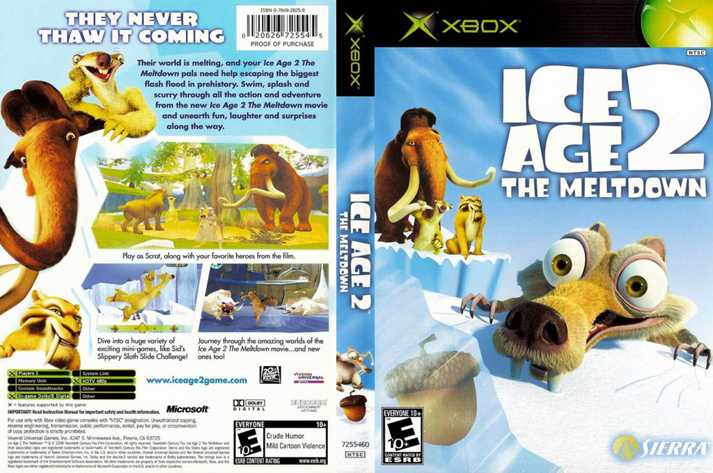 Ice Age 2 - The Meltdown — box-texture (US)