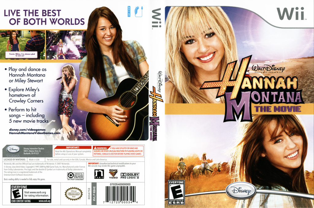 Hannah Montana - The Movie — box-texture (US)