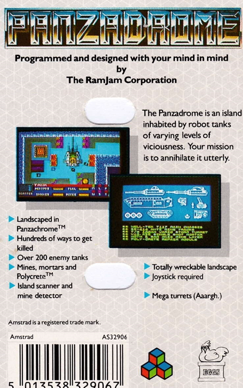 Panzadrome — box-2D-back (EU)