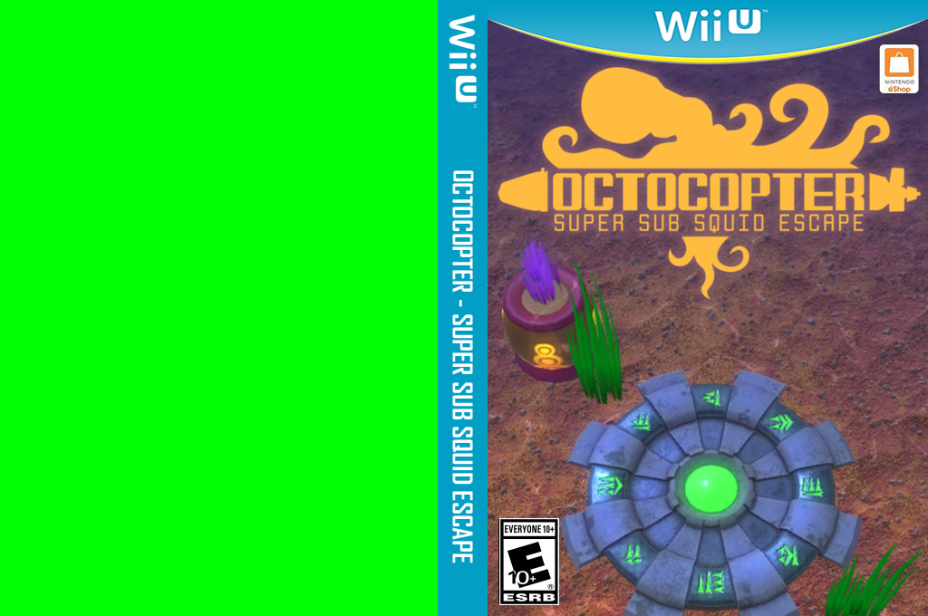 Octocopter - Super Sub Squid Escape — box-texture (US)