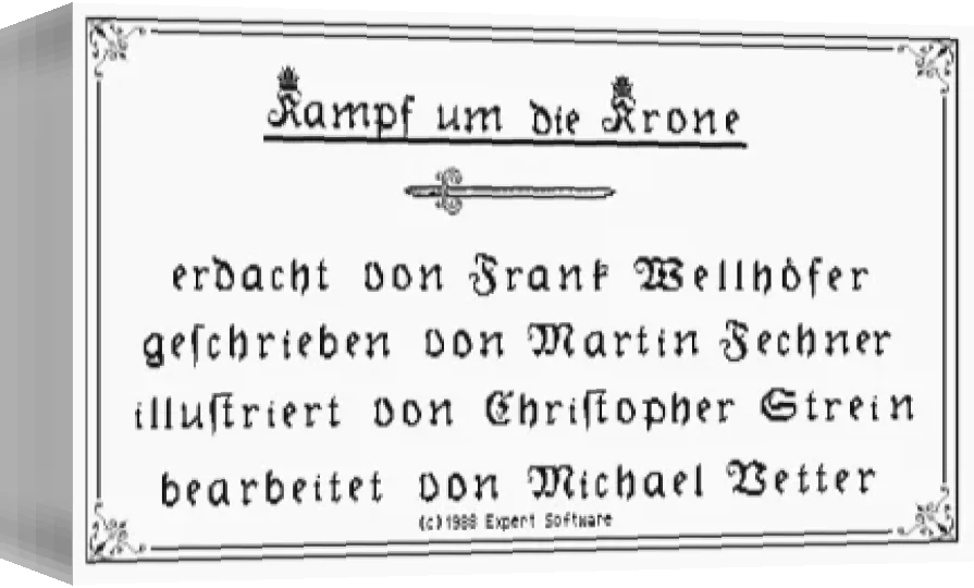 Kampf Um Die Krone — box-3D (WOR)