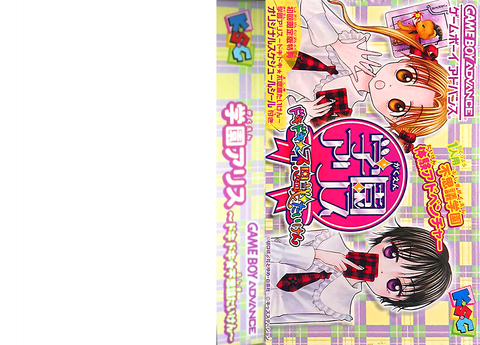 Gakuen Alice - Dokidoki Fushigi Taiken — box-texture (JP)