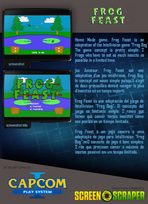 Frog Feast — box-2D-back (SS)