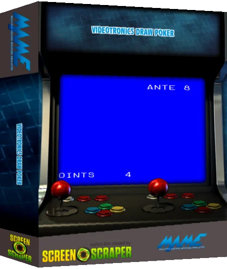 Videotronics Draw Poker — box-3D (SS)