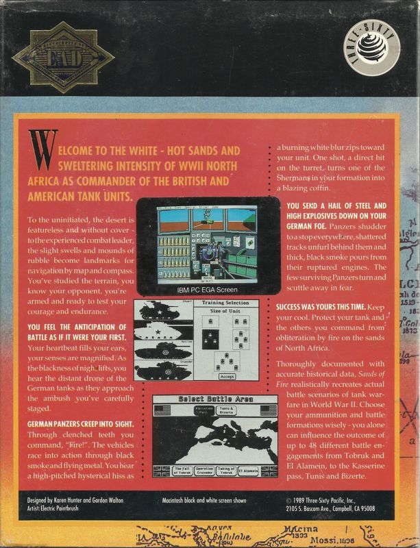 Sands Of Fire — box-2D-back (US)