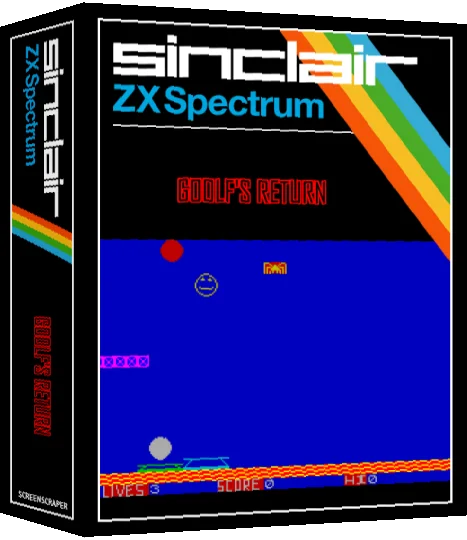 Goolf's Return — box-3D (SS)
