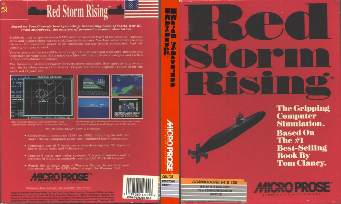 Red Storm Rising — box-texture (US)