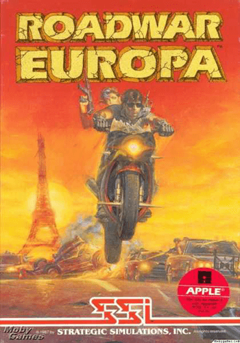 Roadwar 2000 Europa box art