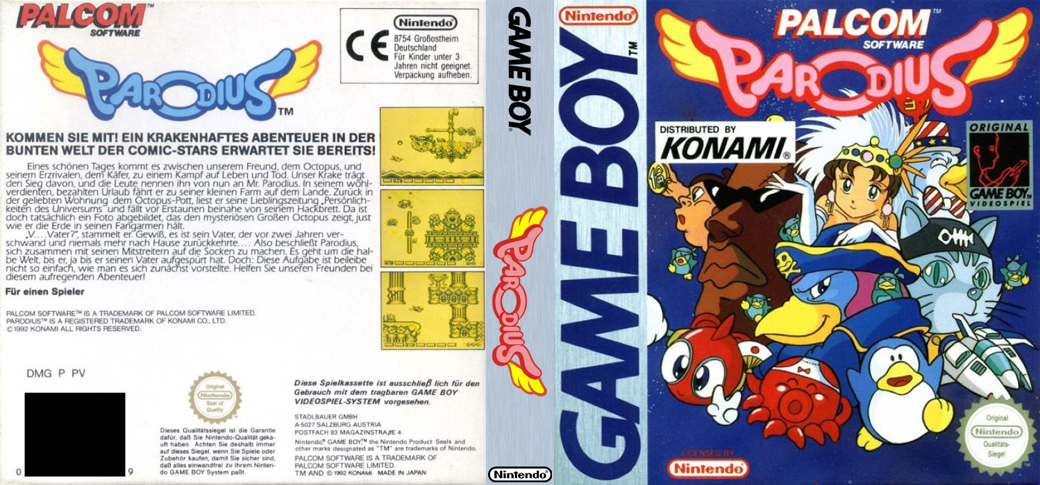 Parodius — box-texture (DE)