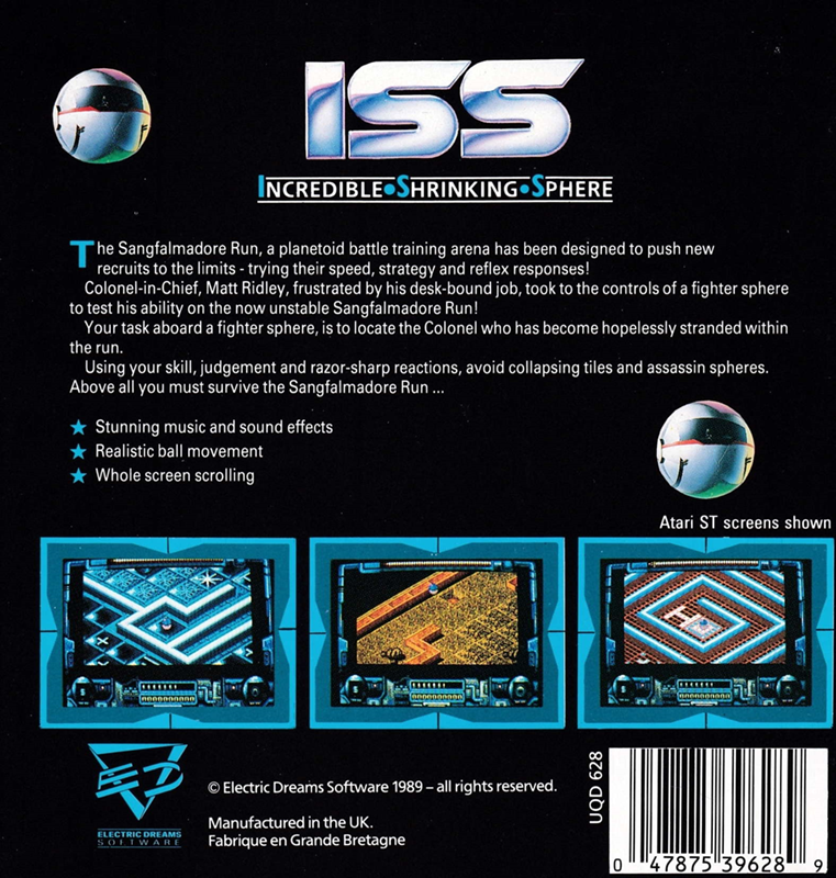 Incredible Shrinking Sphere — box-2D-back (EU)