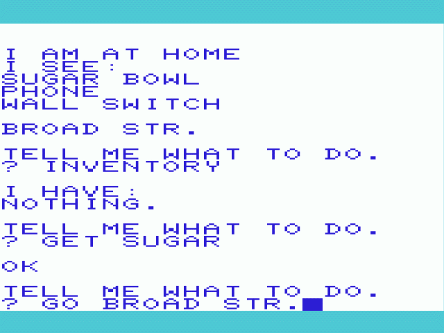 Computer Adventure — ss (WOR)