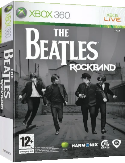 Beatles, The - Rock Band — box-3D (EU)