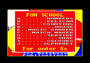 Fun School 3 - For Under 5s — sstitle (EU)