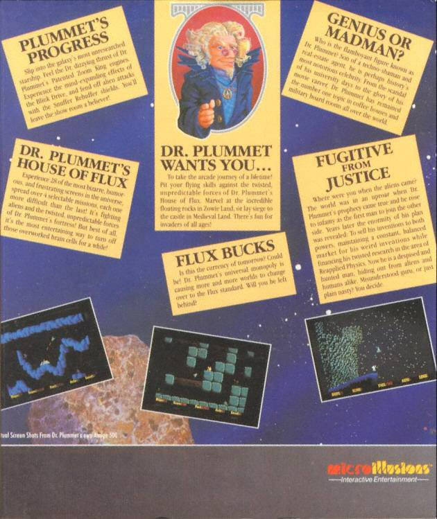 Dr. Plummet's House of Flux — box-2D-back (WOR)