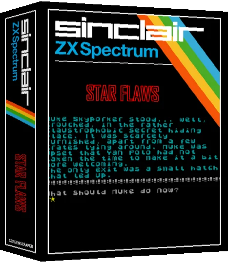 Star Flaws — box-3D (SS)
