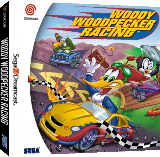 Woody Woodpecker Racing — box-3D (WOR)