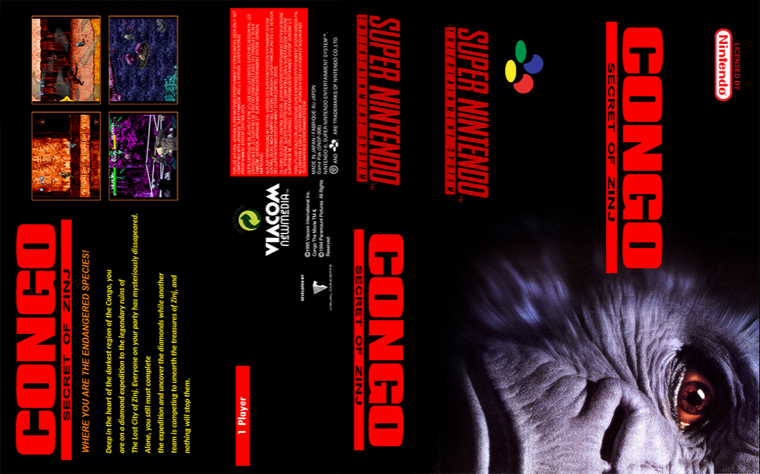 Congo - The Movie - Secret Of Zinj — box-texture (WOR)