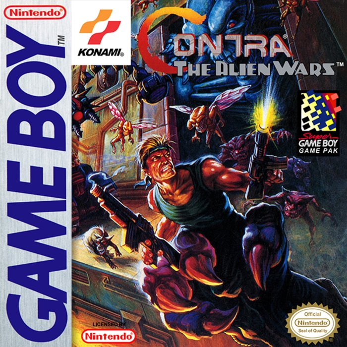 Contra - The Alien Wars box art