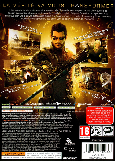 Deus Ex Human Revolution — box-2D-back (EU)