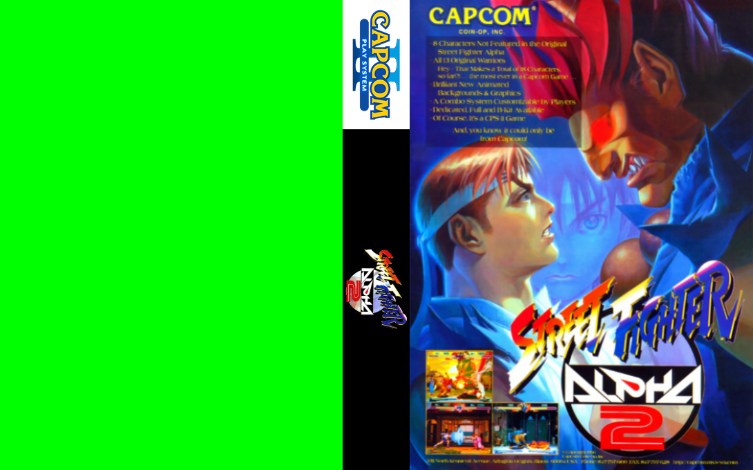Street Fighter Alpha 2 — box-texture (US)