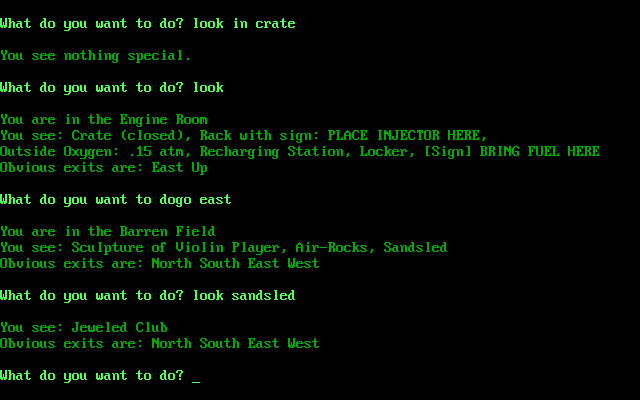 Escape from Mars — ss (WOR)