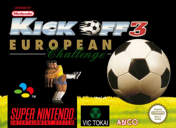 Kick Off 3 - European Challenge box art
