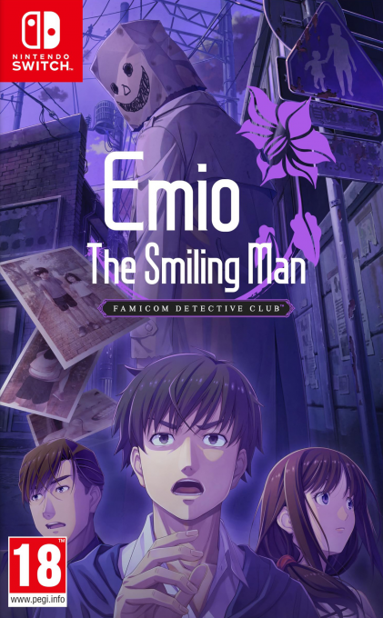 Famicom Detective Club - Emio The Smiling Man — box-2D (EU)