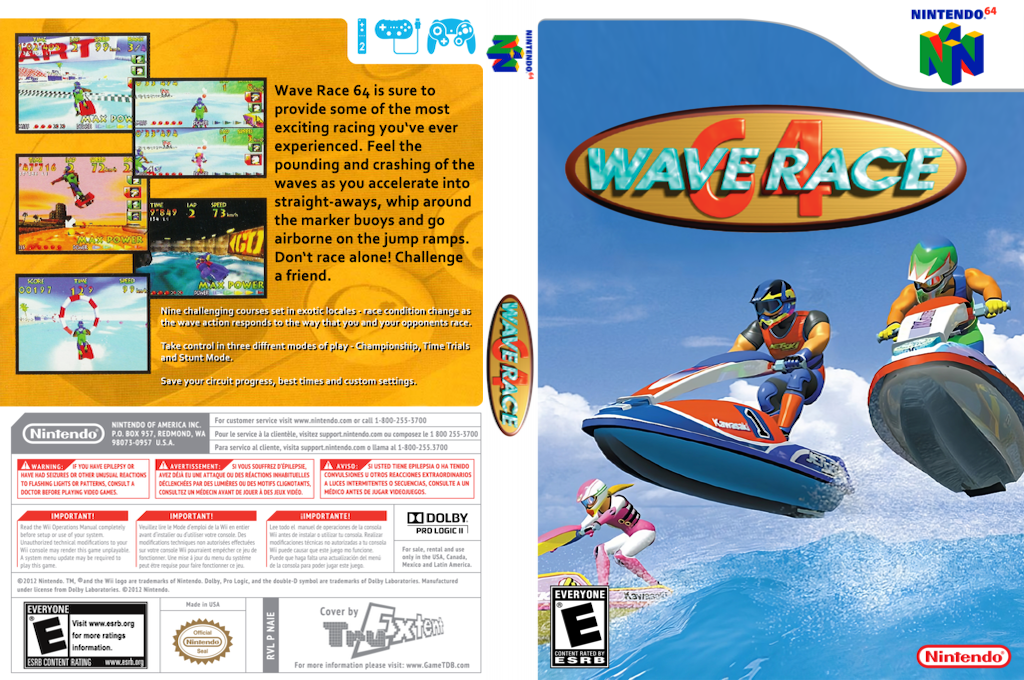 Wave Race 64 — box-texture (US)
