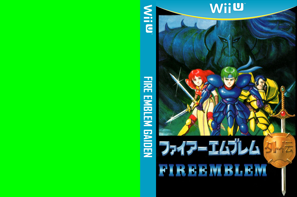 Fire Emblem Gaiden — box-texture (JP)