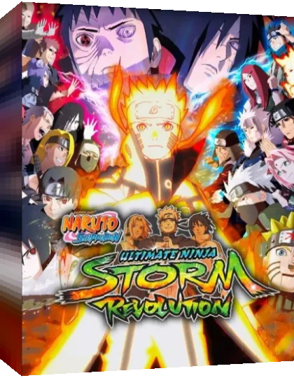 Naruto Shippuden - Ultimate Ninja Storm Revolution — box-3D (EU)