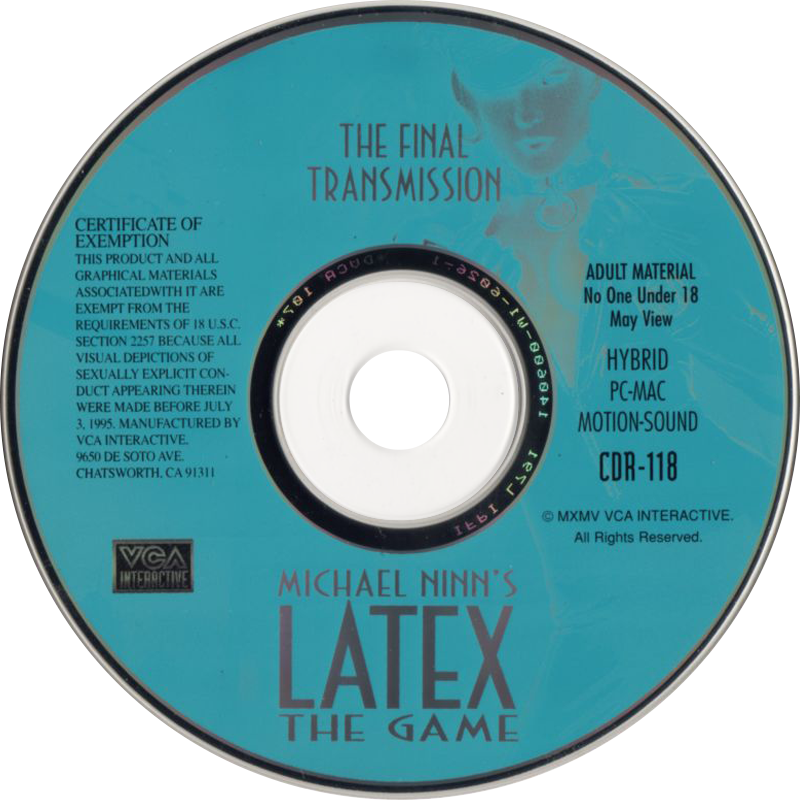 Michael Ninn's Latex: The Game — support-2D (US)