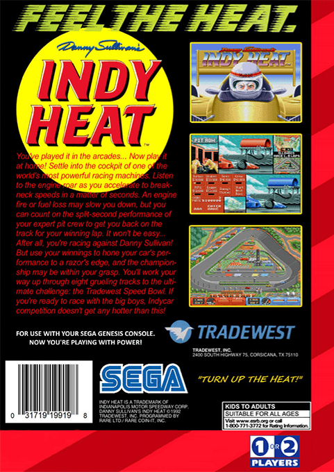 Danny Sullivan's Indy Heat — box-2D-back (US)