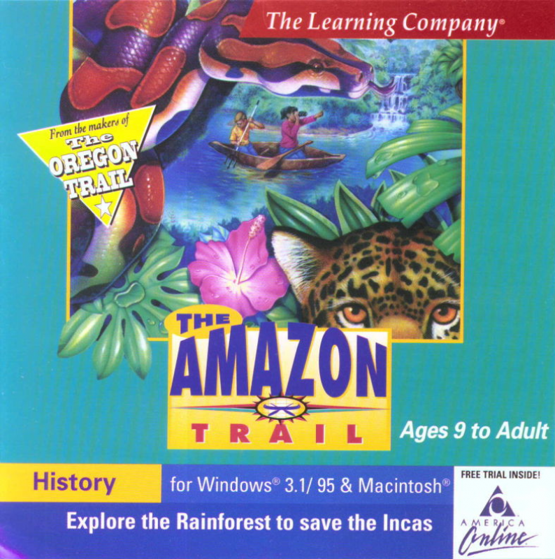 Amazon Trail, The box art