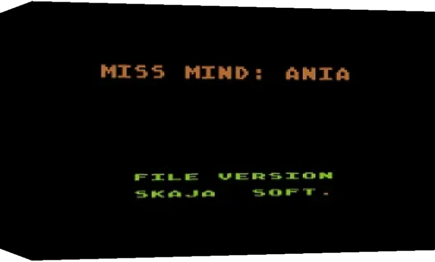 Miss Mind - Ania — box-3D (WOR)