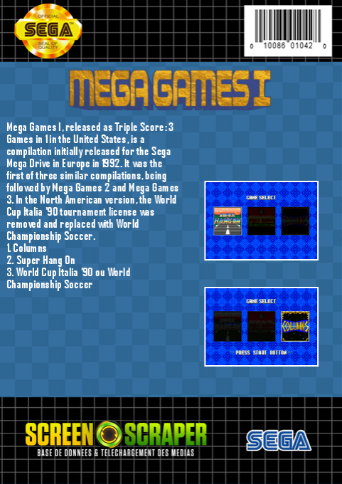 Mega Games I — box-2D-back (SS)
